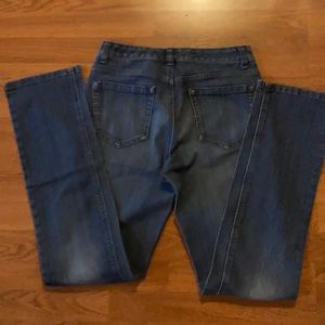 EUC sz 4 Jones New York straight cut stretchy